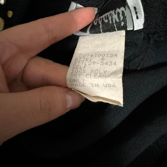 Vintage Tadashi bodycon mini dress - Picture 8 of 8